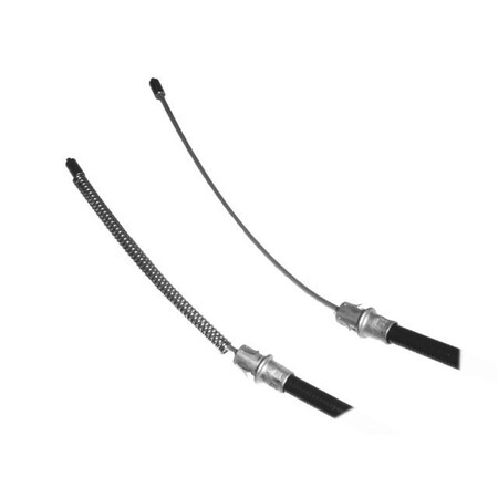 Raybestos BRAKE HARDWARE AND CABLES OEM OE Replacement 6688 Inch Cable Length 51 Inch Housing Length Barre BC93014